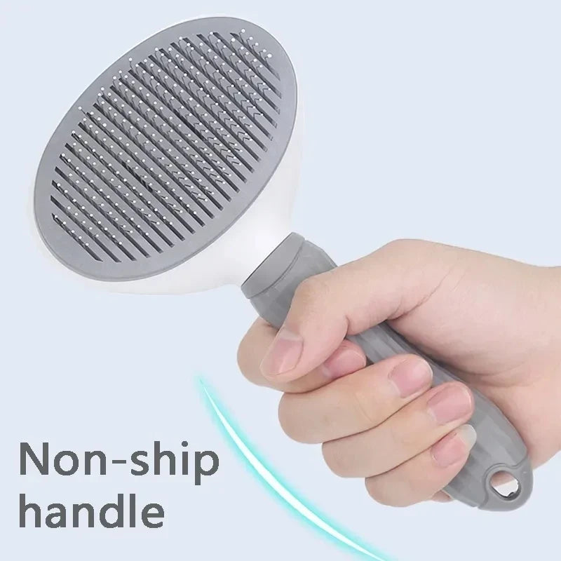 Pet Hair Removal Brush – Gentle Grooming for Dogs & Cats